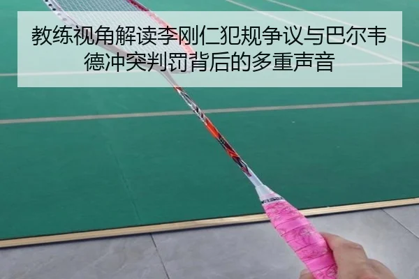 教练视角解读李刚仁犯规争议与巴尔韦德冲突判罚背后的多重声音